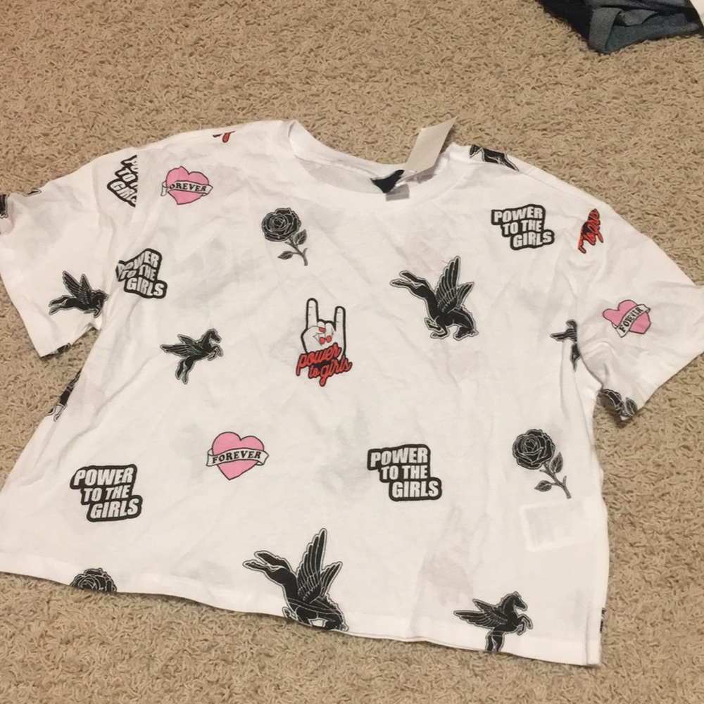 Power To The Girls T Shirt